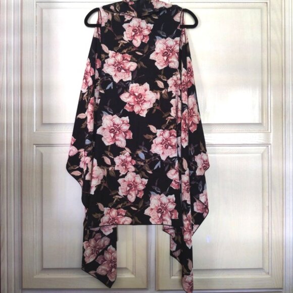 NYDJ Olive Trousers, Kut from Kloth Khaki Tunic, Floral Vest, 3 Piece, Sz XL-2X - Picture 2 of 15